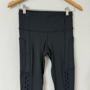 Athleta Womens High Rise Leggings, Black, Small